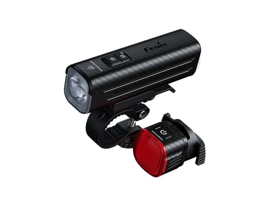 Fenix BC28R Smart Control Bicycle Light Combo  2500 Lumens Front & Rear Bike Light Set