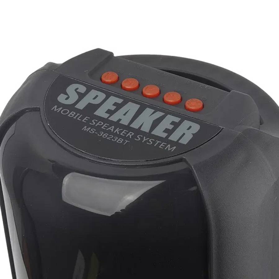 MS-3624BT Bluetooth Speaker With 5 Modes LED Light 6W x 2 BKS-30