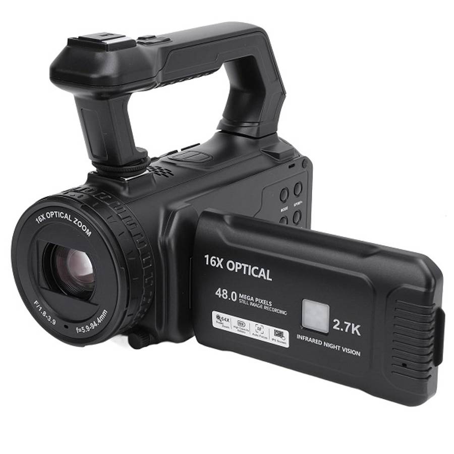 DV-Z1 4 Inch IPS Touch Screen 48mp HD 2.7K Video Camera Camcorder With 16x Optical Zoom With Remo...