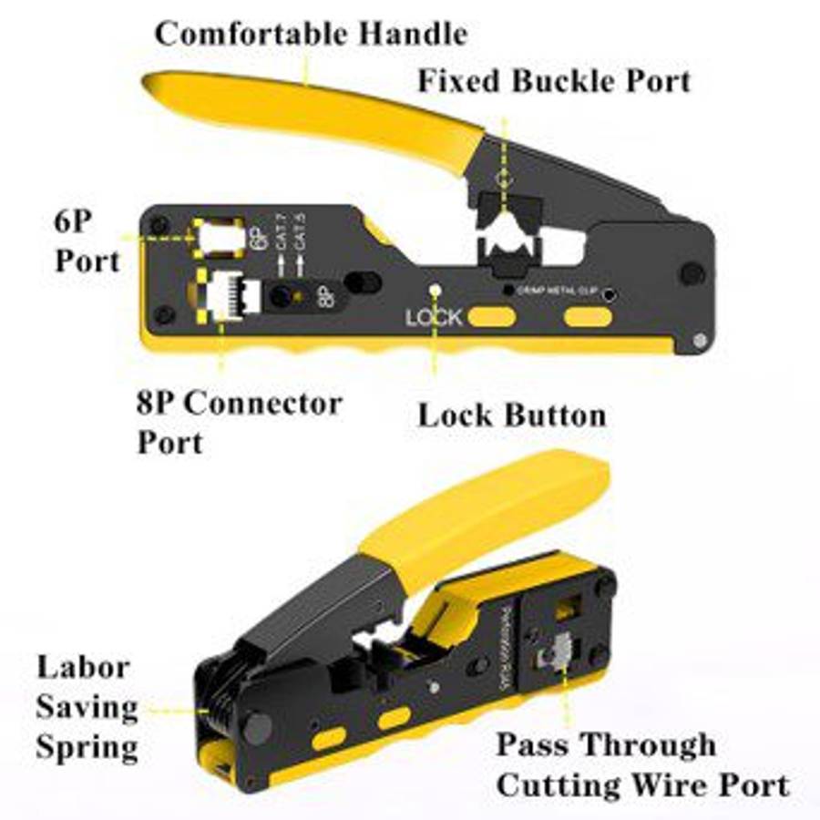 SE-L346 Cat7 Modular Plug Crimper