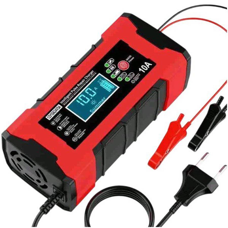 250215-3 12V 10A  24V 5A Intelligent Pulse Repair Charger