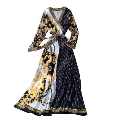 Platycodon grandiflorum retro French mori style women's dress