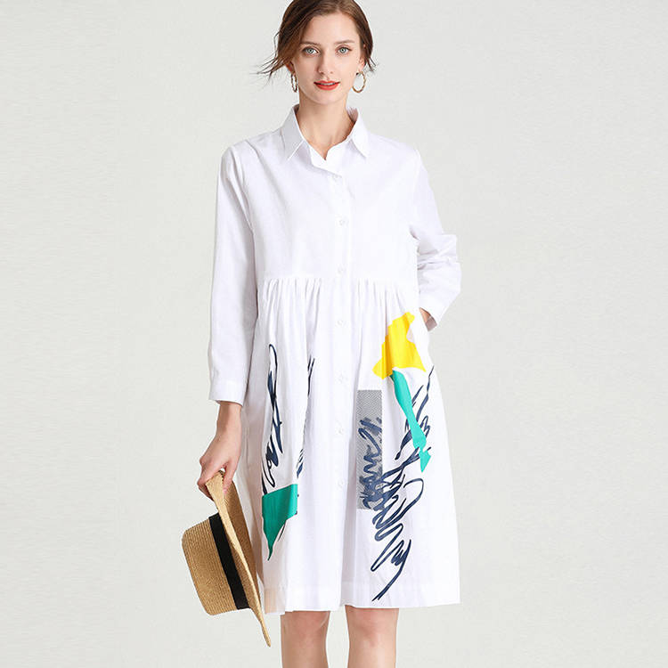 Pleated Elle dress