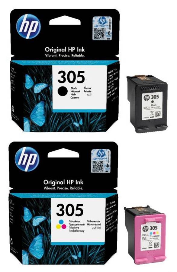 HP 305 Black & Colour Combo Pack Ink Cartridge