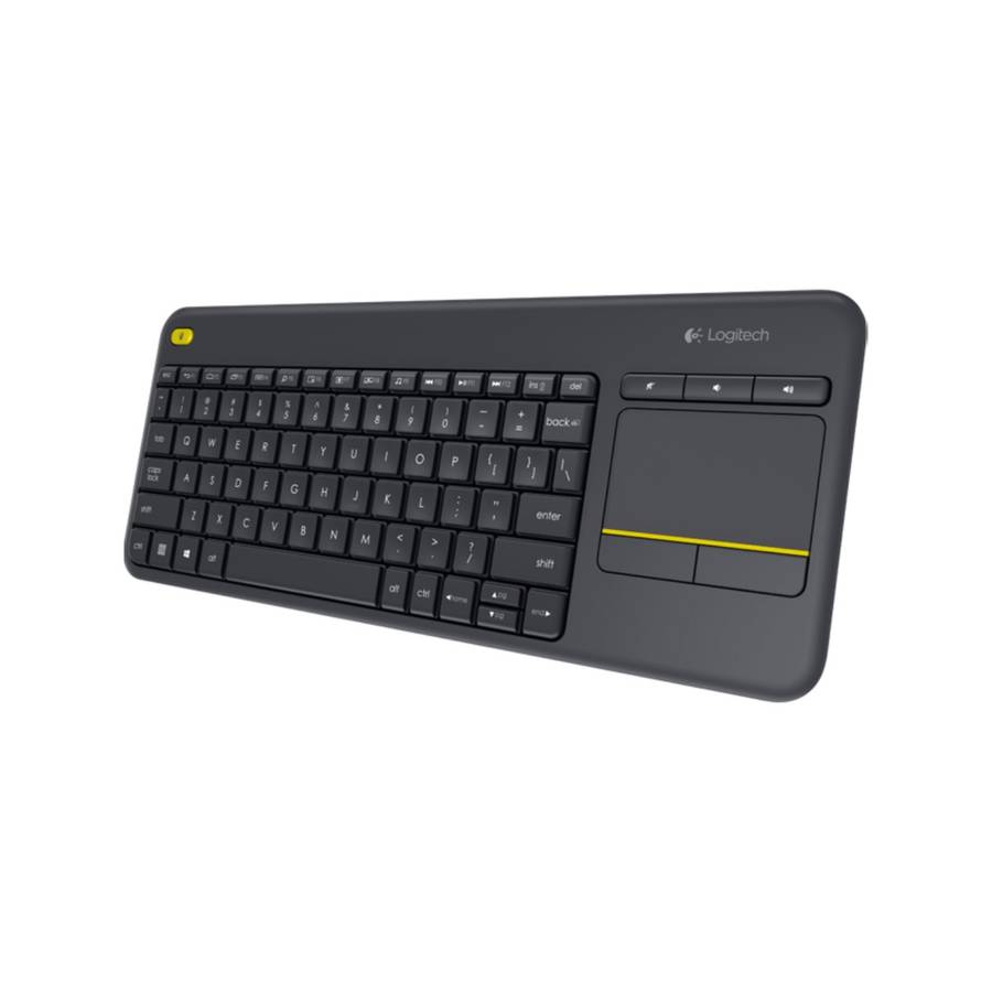 920-007145 - LOGI K400  Wireless Keyboard  Plus Touch (Dark Grey) Unifying  USB receiver