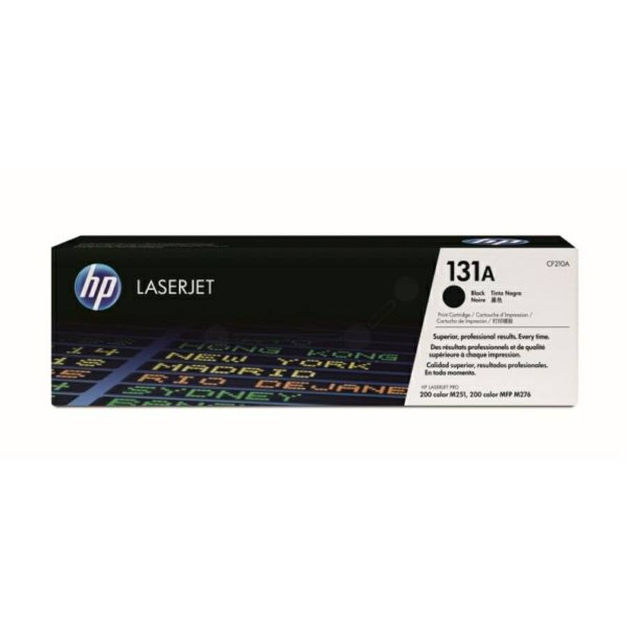HP 131A Black Original LaserJet Toner Cartridge,1,520 pages