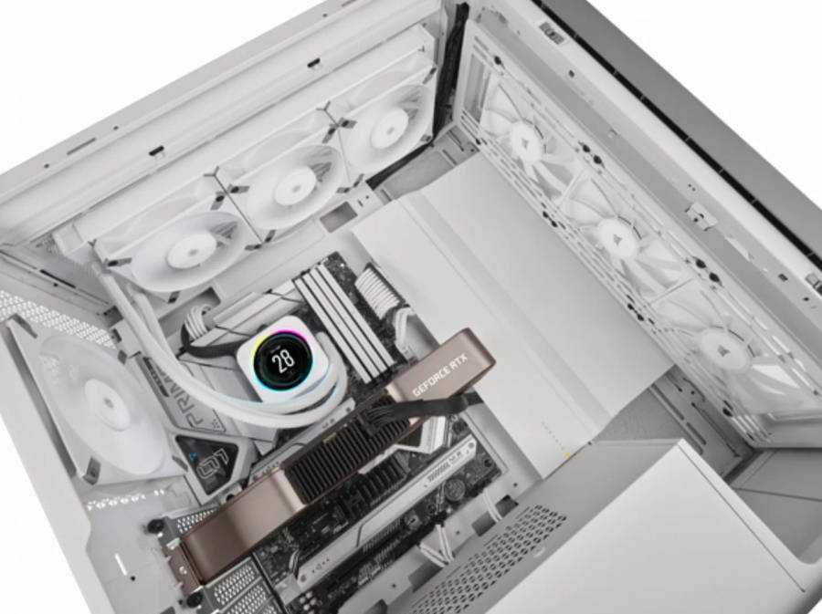 CORSAIR AF ELITE Series; AF140 ELITE WHITE; 140mm Fluid Dynamic Fan with AirGuide; Single Pack.