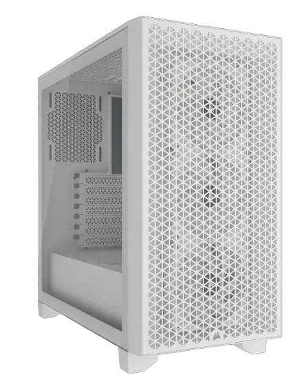 3000D RGB Tempered Glass Mid-Tower- White