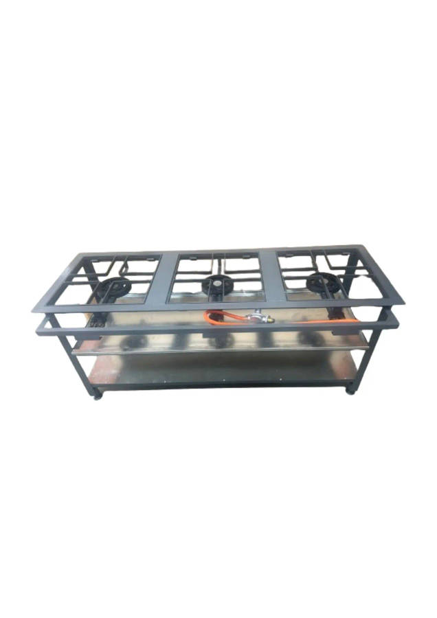 3-burner Boiling Table / Gas Stove (Heavy Duty) - *High Pressure* -