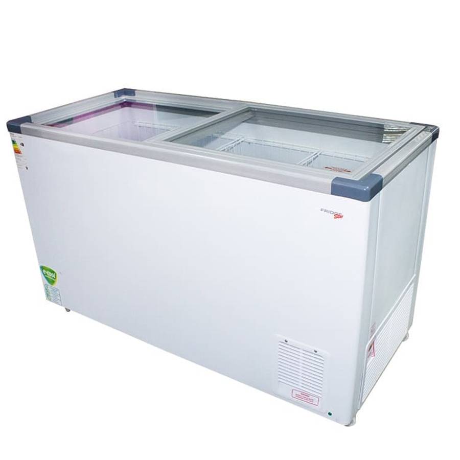 Glasstop Display Freezer 520l