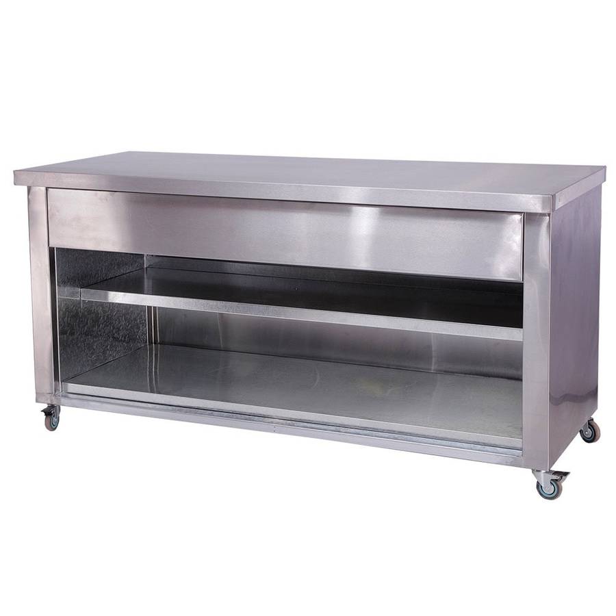 Neutral Service Counter 2300mm X 700mm X 900mm - No Doors