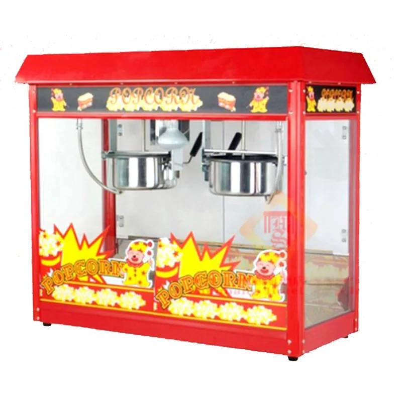 Double Pot Popcorn Machine 2 x 8oz