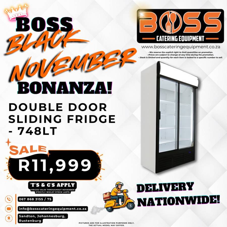 Double Door Display Fridge (Fridgestar) - SL