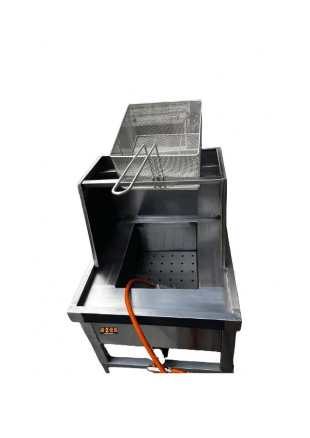 Spaza Single Gas Fryer (1x14lt) With Baskets