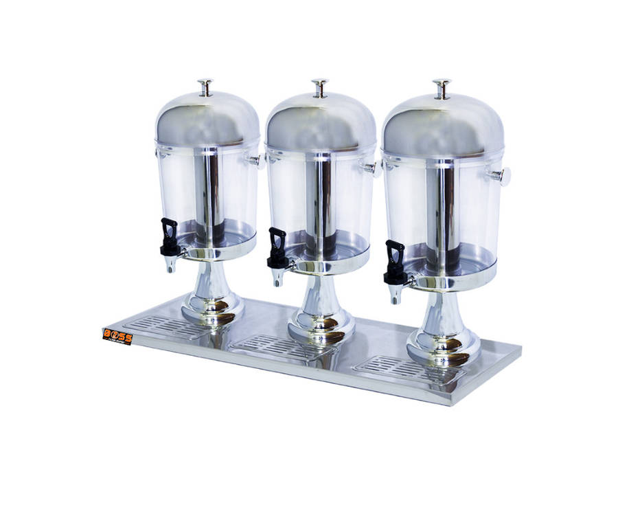 Triple Barrel *MANUAL* Juice Dispenser Machine