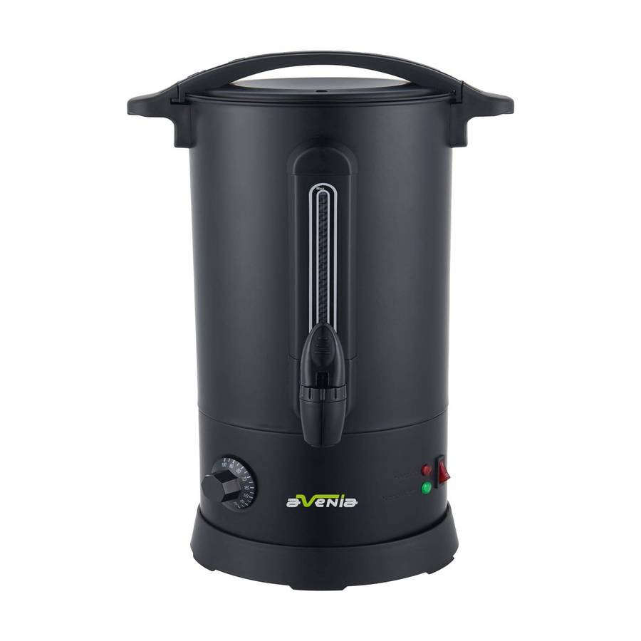 Avenia Matt Black Urn/water Boiler 20lt
