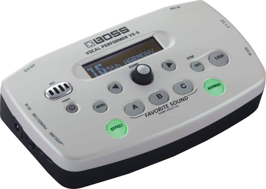 Boss VE-5-WH Vocal Performer Effects Processor