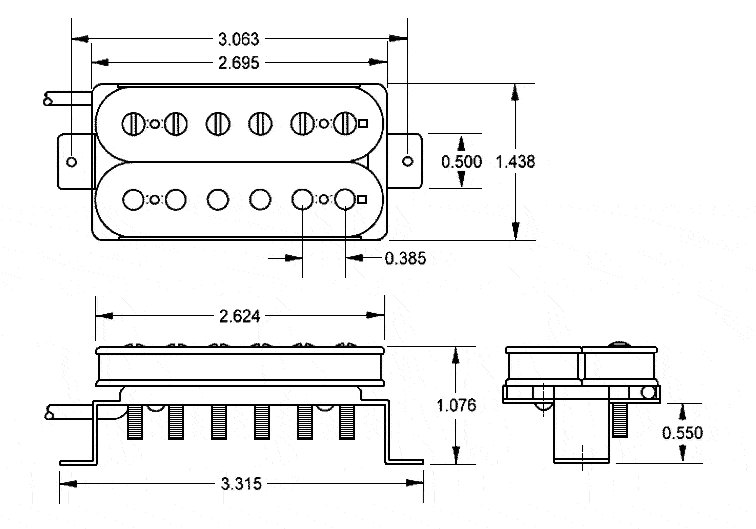 Seymour Duncan 59 Guitar Pickup - Bridge