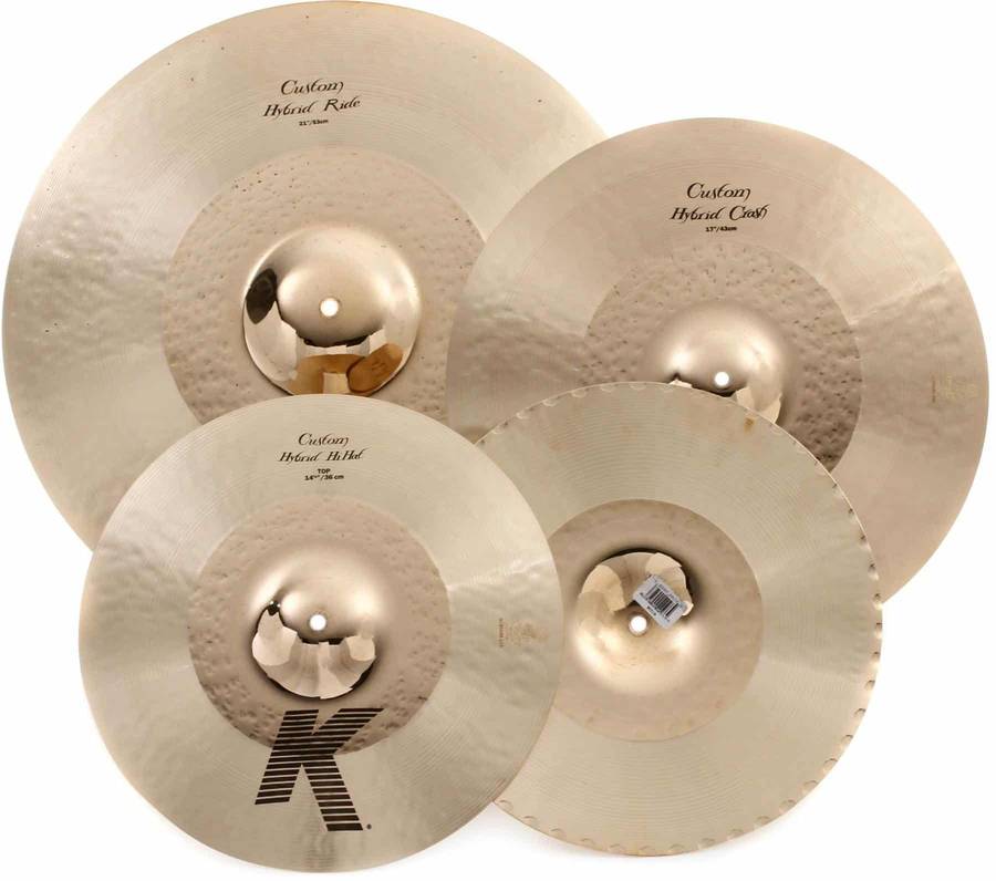 Zildjian K Custom Hybrid Cymbal Pack