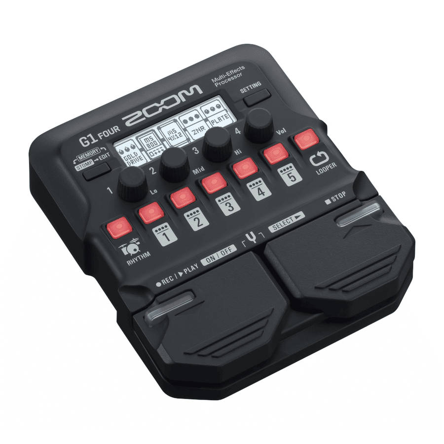 Zoom G1 Four Multi-Effects Guitar Processor