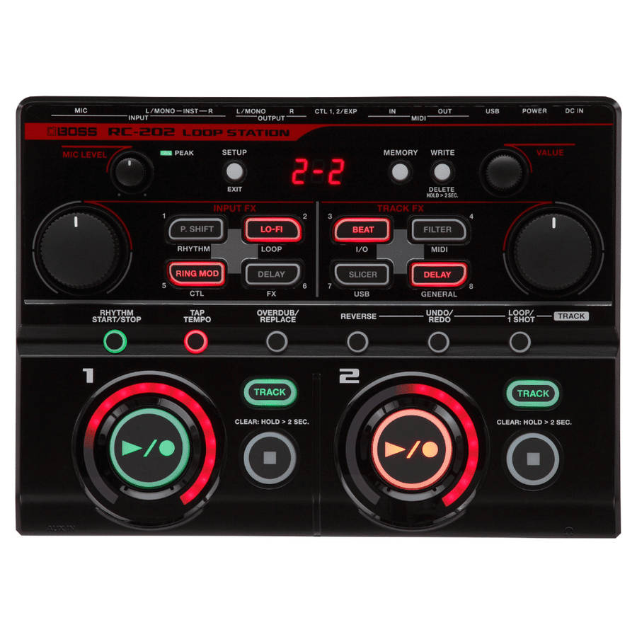 Boss RC-202 Loop Station Compact Performance Controller