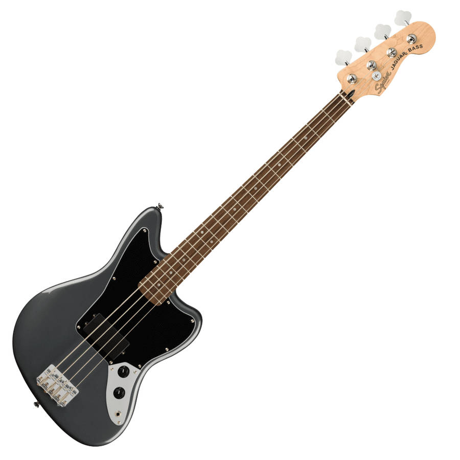 Squier by Fender Affinity Series Jaguar Bass Guitar - Charcoal Frost Metallic