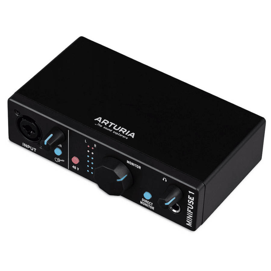 Arturia MiniFuse 1 USB-C Audio Interface - Black