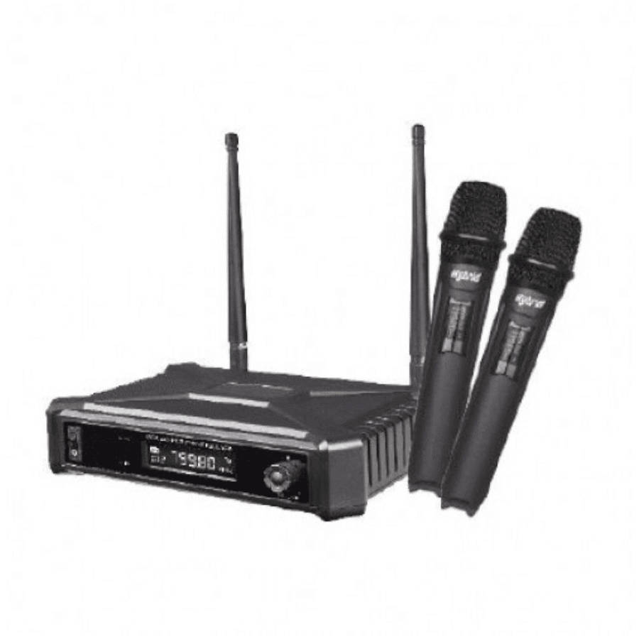 Hybrid U-DF B Dual Handheld UHF Wireless Microphone System