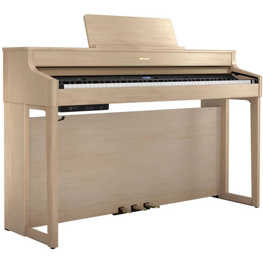Roland HP702 Digital Piano - Light Oak + Free Bench