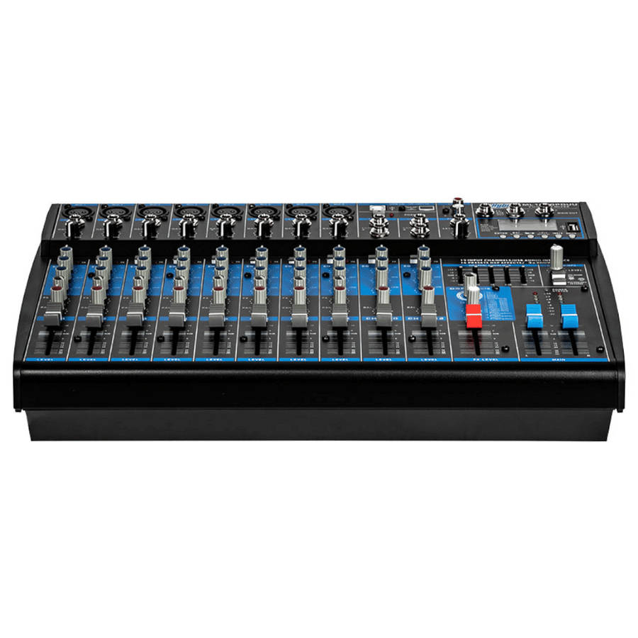 Hybrid ML1260 PDUU 12-Channel 600W Powered Mixer with USB
