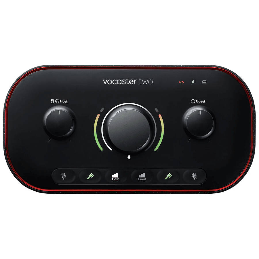 Focusrite Vocaster Two Studio Podcast Bundle