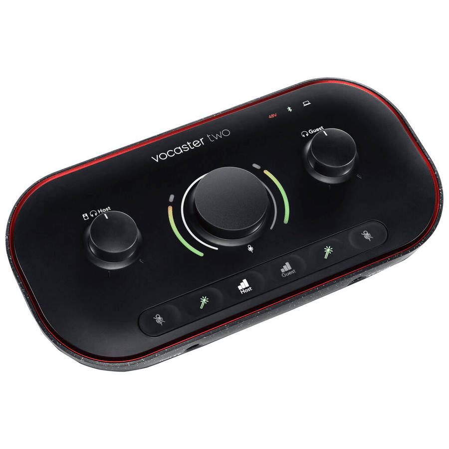 Focusrite Vocaster Two Studio Podcast Bundle