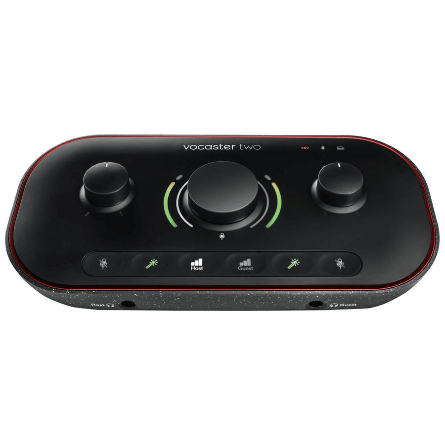 Focusrite Vocaster Two Studio Podcast Bundle