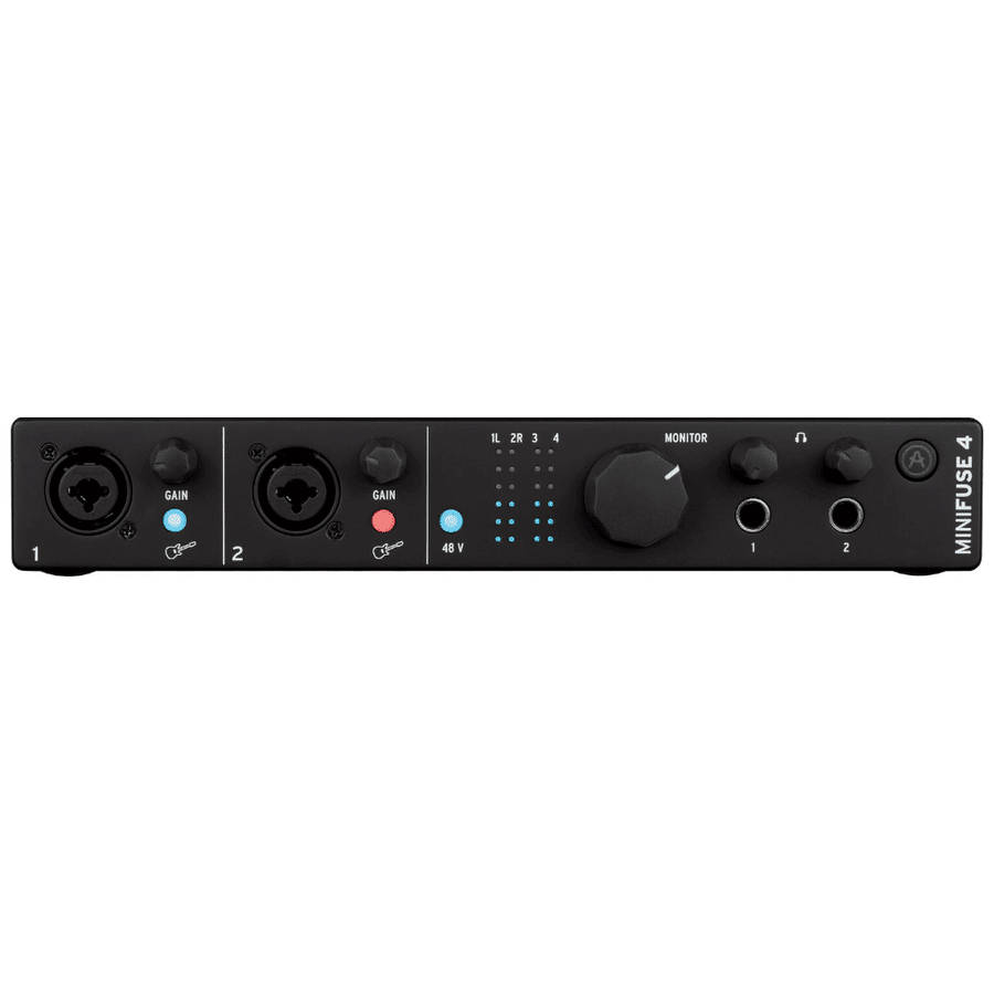 Arturia MiniFuse 4 USB-C Audio Interface  Black