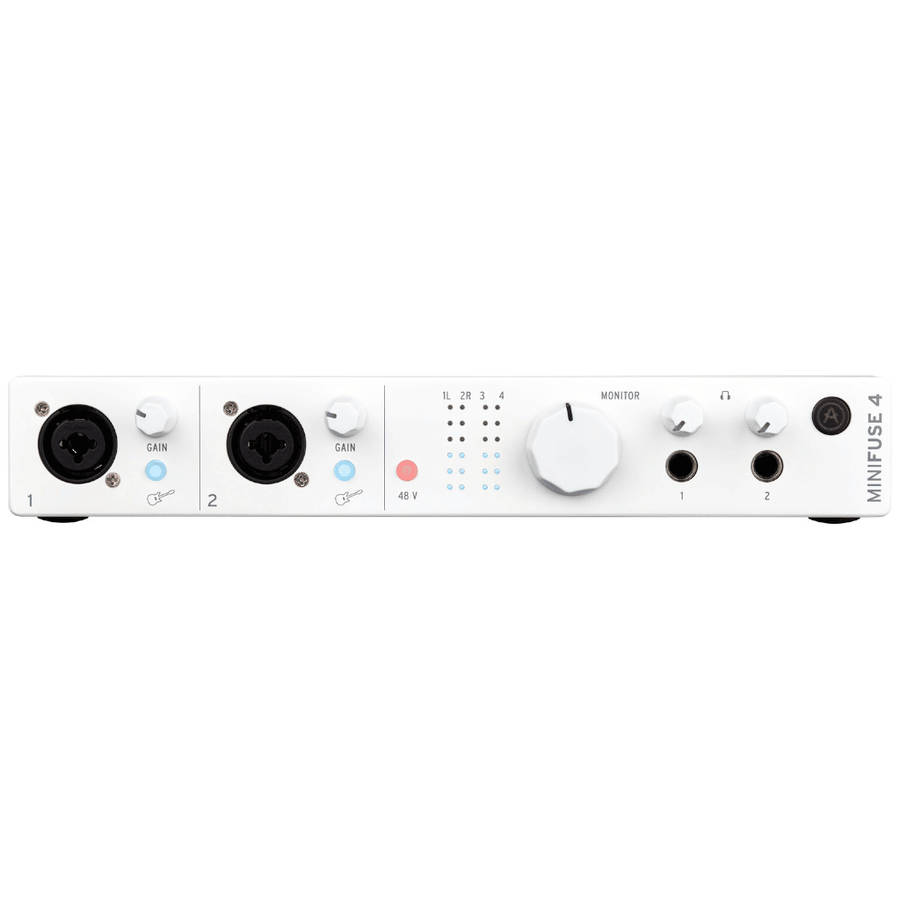 Arturia MiniFuse 4 USB-C Audio Interface  White