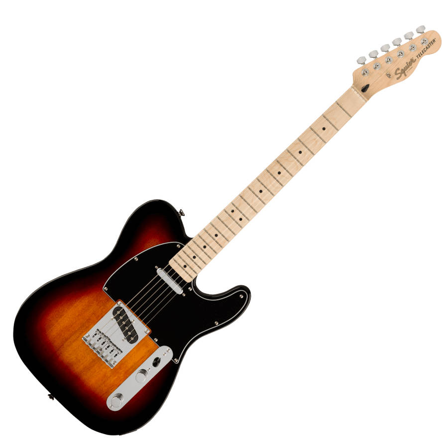 Squier Affinity Series Telecaster Electric Guitar - Maple Fretboard - 3-Color Sunburst