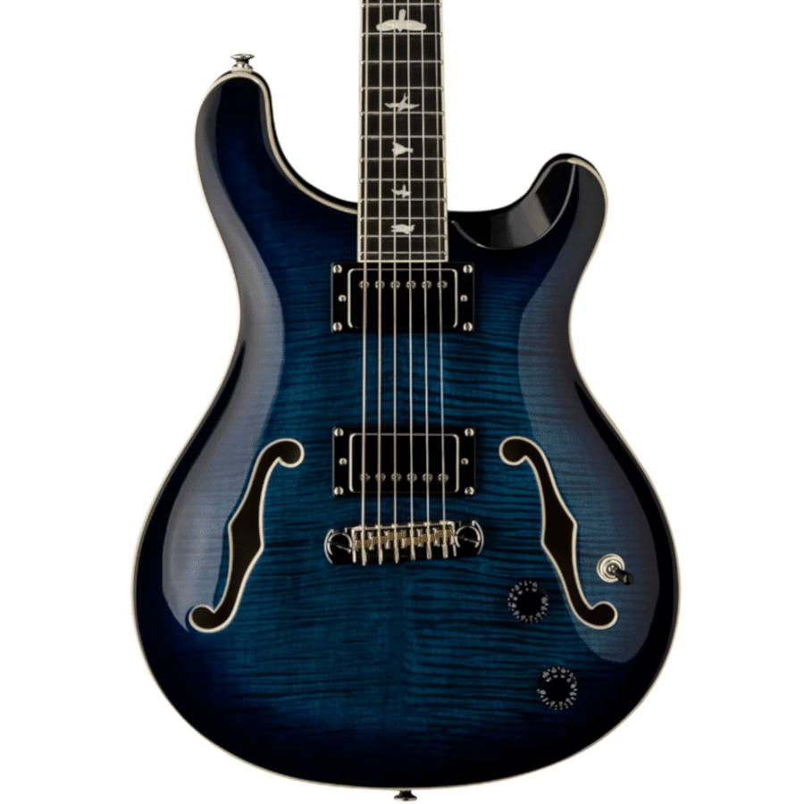 PRS SE Hollowbody II Electric Guitar - Faded Blue Burst
