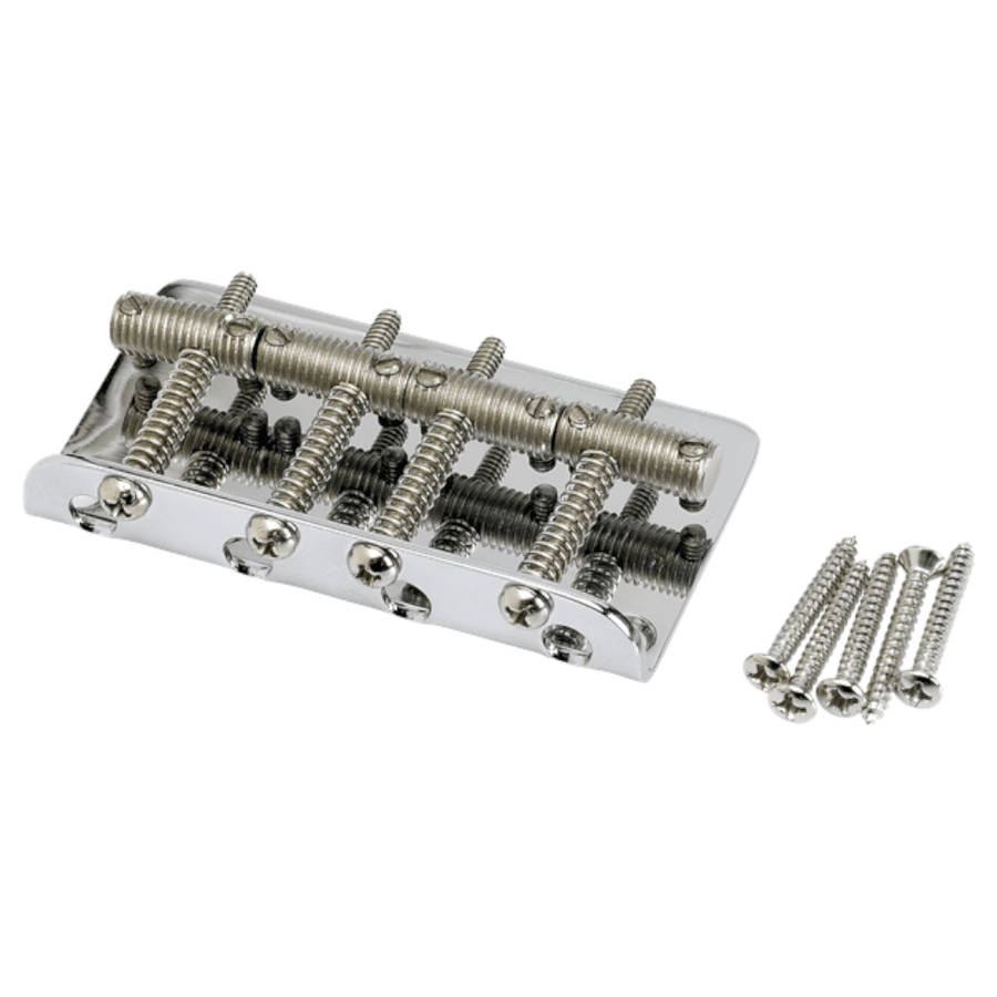 Fender Pure Vintage Bass Bridge Assembly - Nickel/Chrome