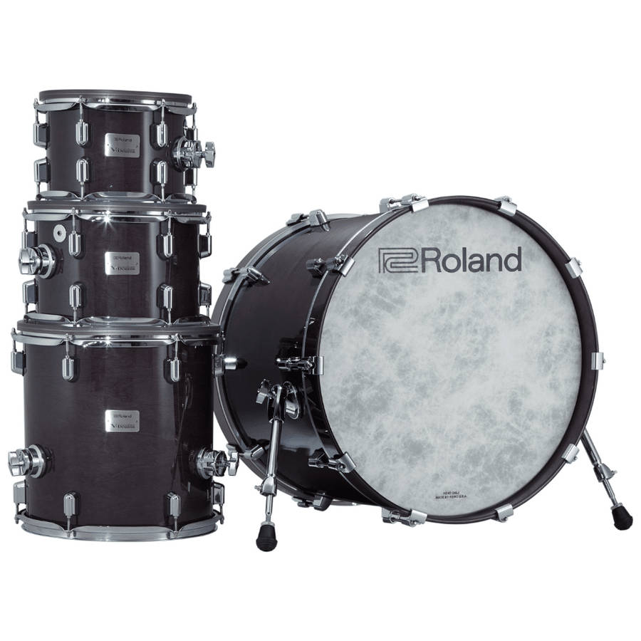 Roland V-Drums Acoustic Design VAD706 Electronic Drum Set - Gloss Ebony (Open Box)
