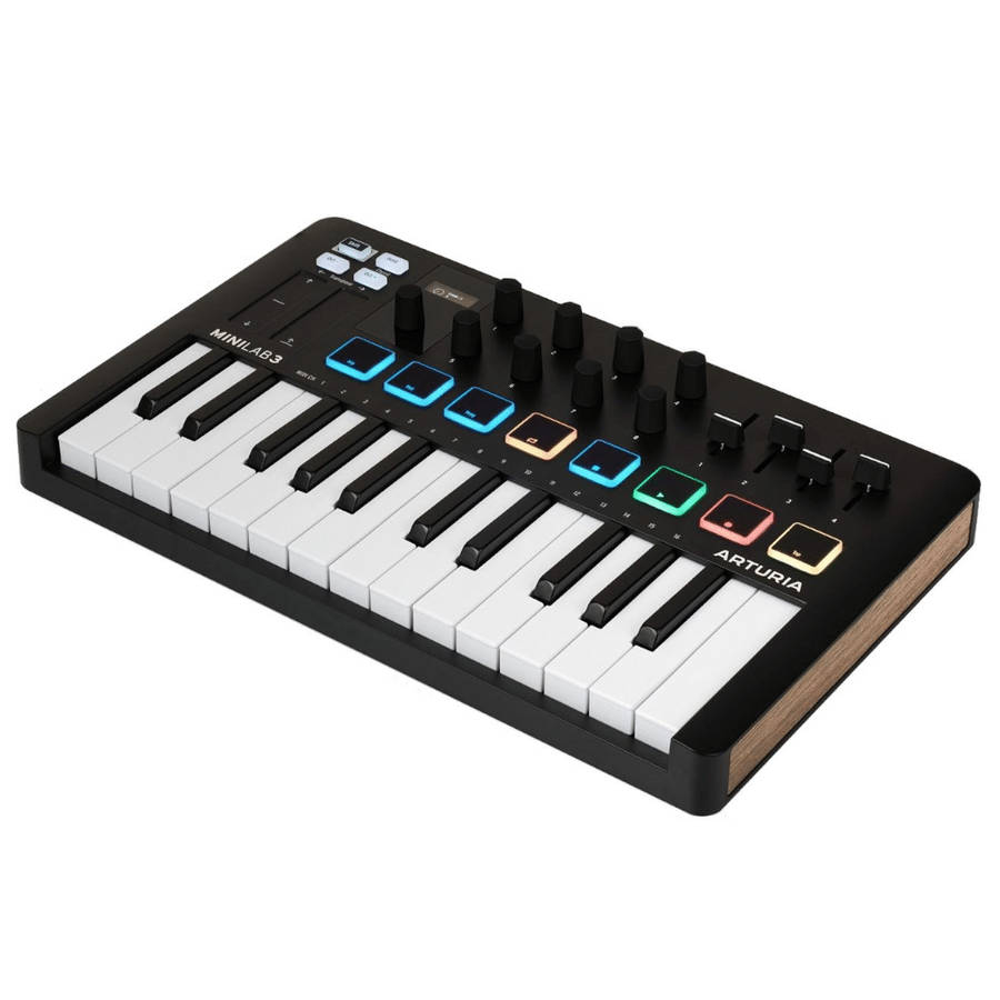 Arturia MiniLab 3 25 Slim-key Controller - Black