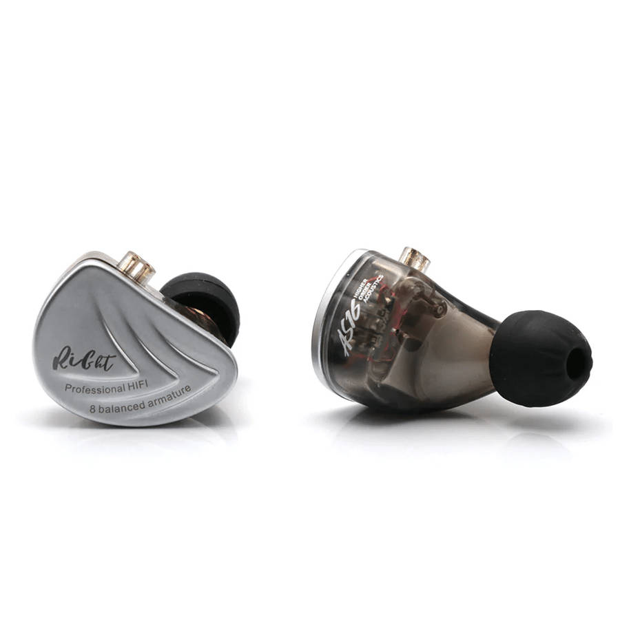 KZ AS16 In-Ear Monitor Earphone - Black