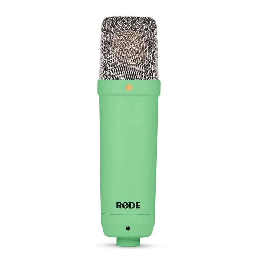 RODE NT1 Signature Series Studio Condenser Microphone - Green