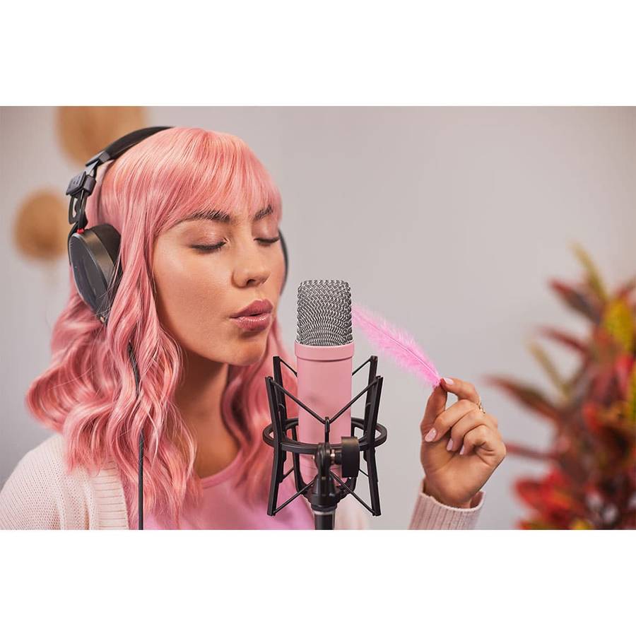 RODE NT1 Signature Series Studio Condenser Microphone - Pink