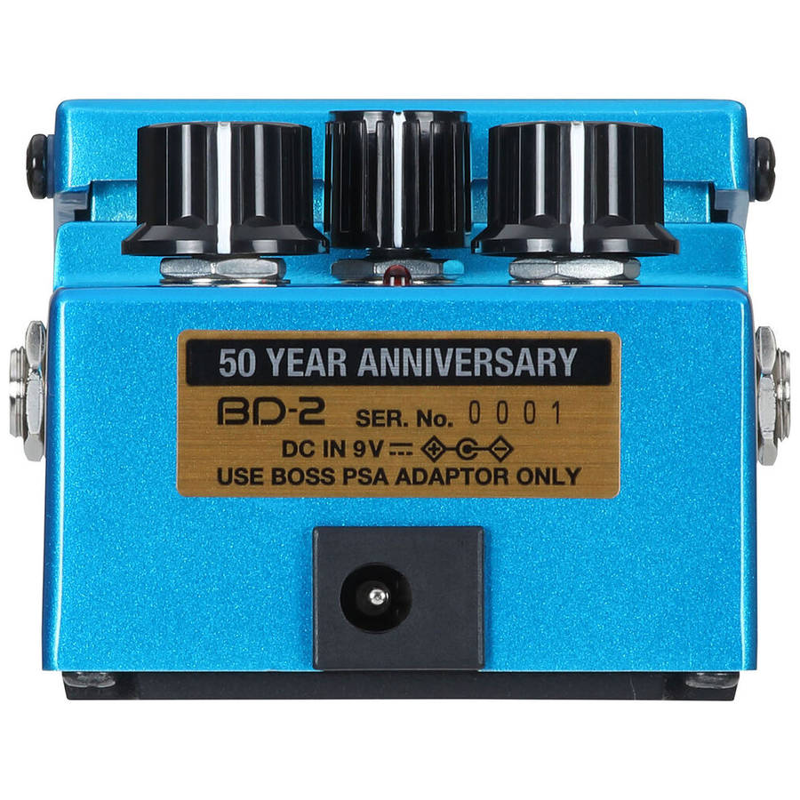 Boss BD-2 50th Anniversary Limited-Edition Blues Driver Overdrive Pedal