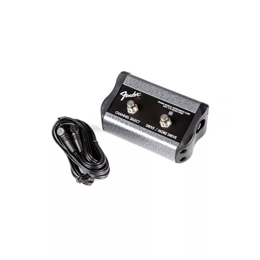 Fender 2-Button 3-Function Footswitch: Channel-Gain-More Gain