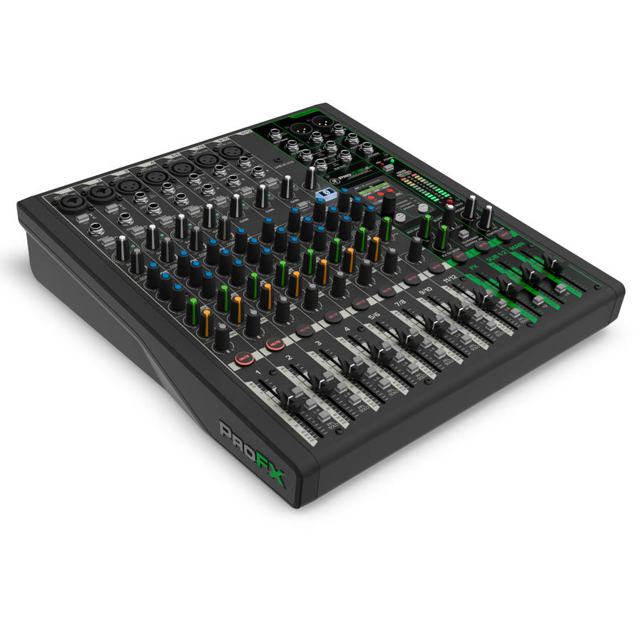Mackie ProFX12v3+ 12-Channel Mixer with Effects and USB Audio Interface