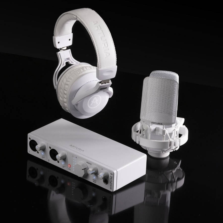 Arturia MiniFuse 2 Recording Pack - White
