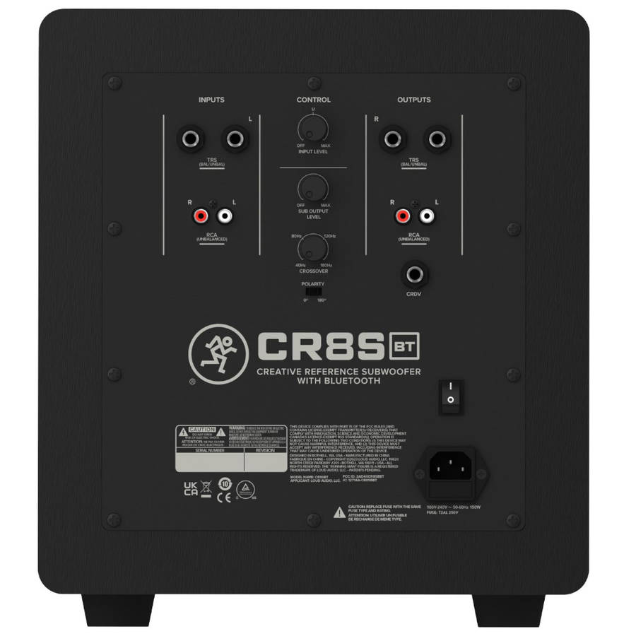 Mackie CR8SBT 8-inch Powered Bluetooth Subwoofer