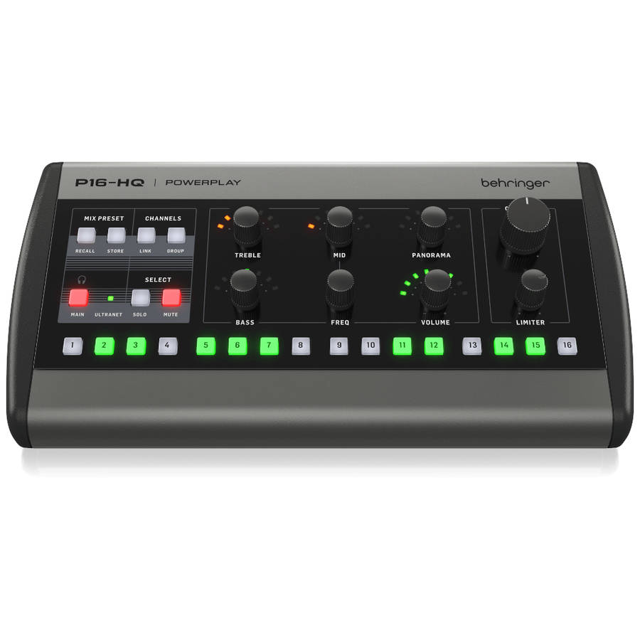Behringer Powerplay P16-HQ 16-channel Digital Personal Mixer