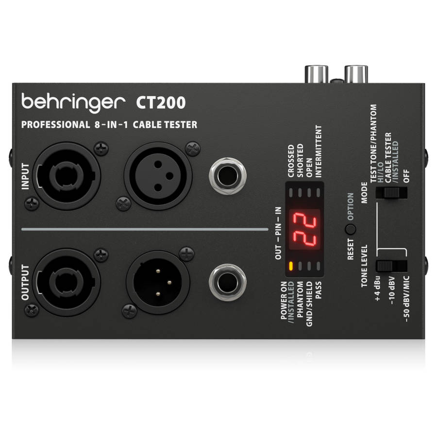 Behringer CT200 8-in-1 Cable Tester